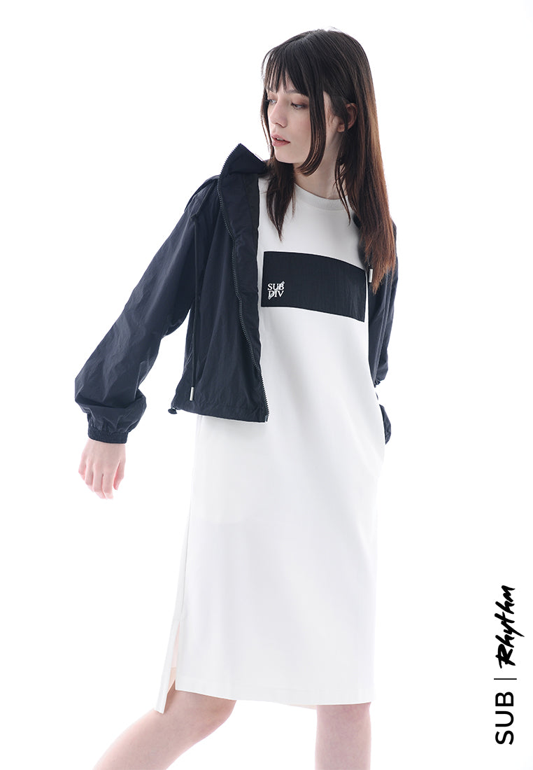 Women Dress - White - H2W550